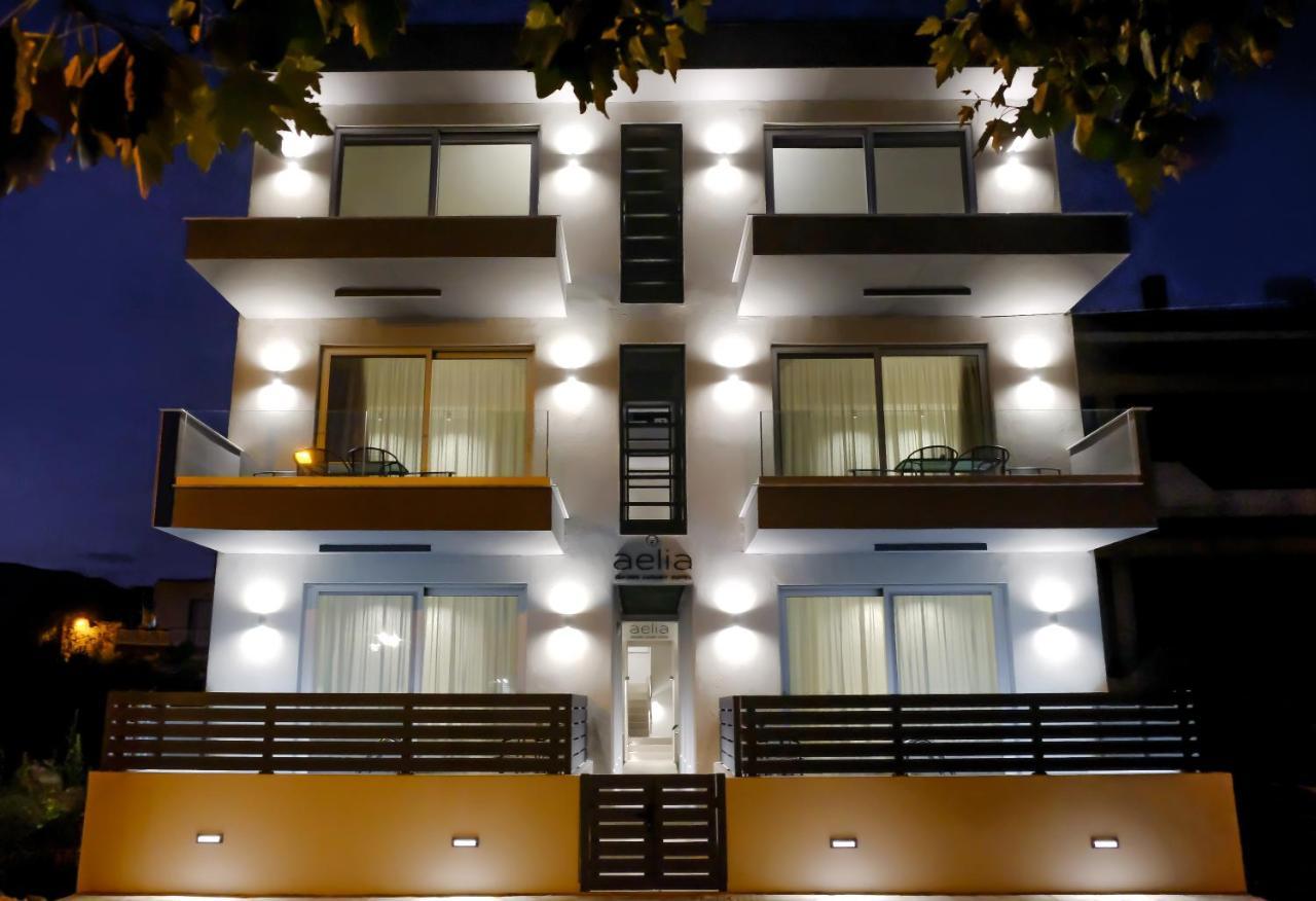 Aelia Seaside Luxury Suites Nea Karvali Zewnętrze zdjęcie
