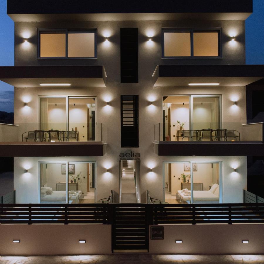 Aelia Seaside Luxury Suites Nea Karvali Zewnętrze zdjęcie