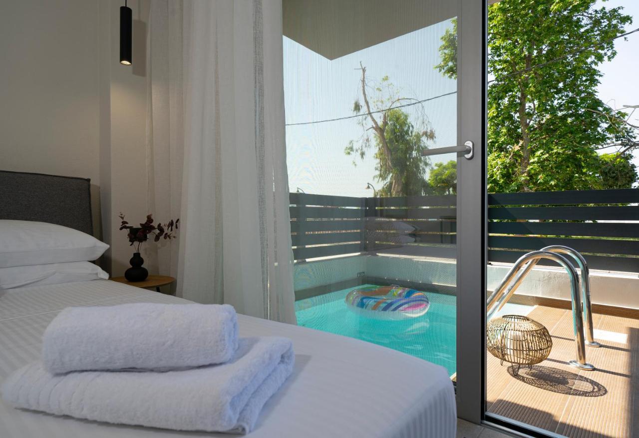 Aelia Seaside Luxury Suites Nea Karvali Zewnętrze zdjęcie