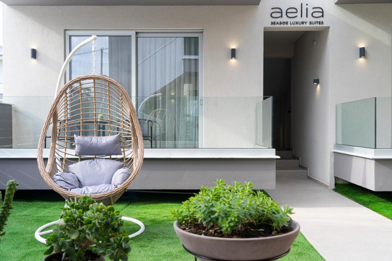 Aelia Seaside Luxury Suites Nea Karvali Zewnętrze zdjęcie